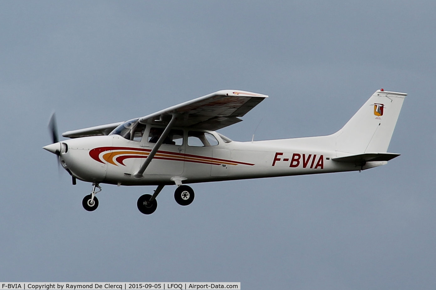 F-BVIA, Reims F172M ll Skyhawk C/N 1128, ULM salon Blois.