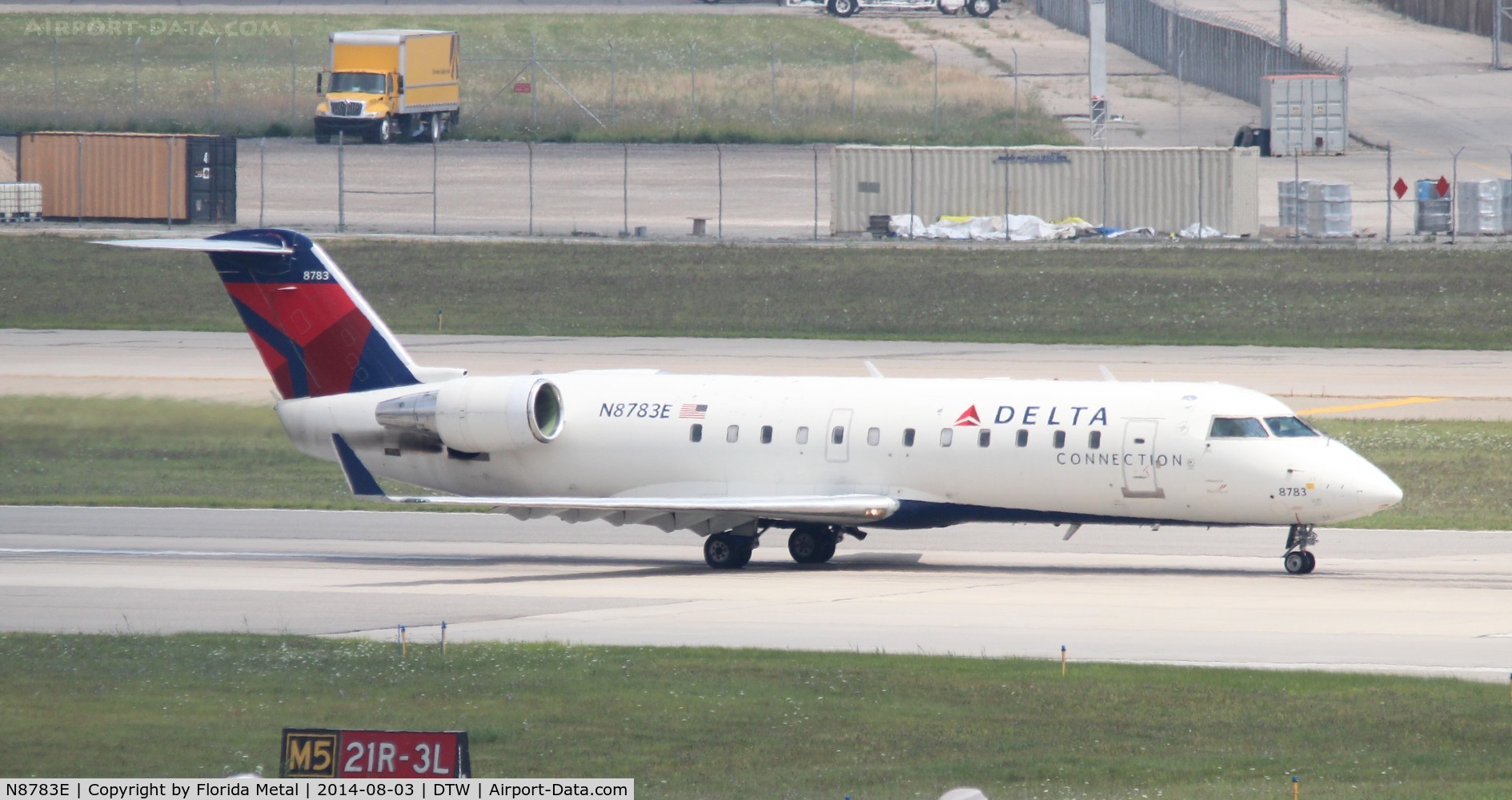 N8783E, 2003 Bombardier CRJ-200 (CL-600-2B19) C/N 7783, Delta Connection
