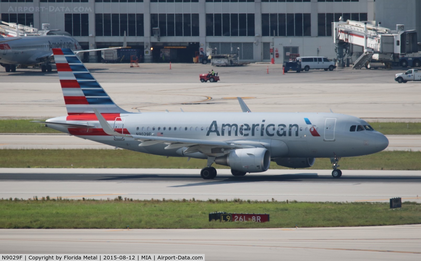 N9029F, 2015 Airbus A319-115 C/N 6491, American