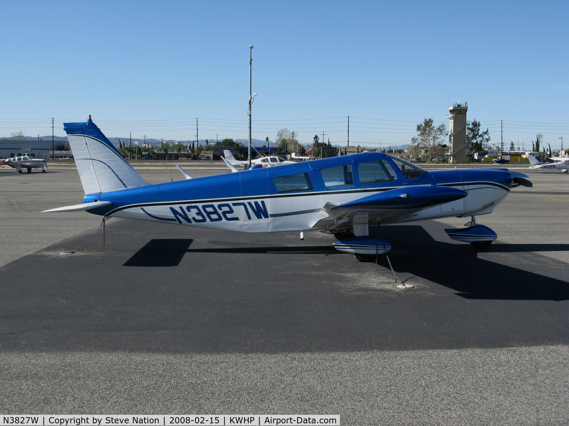 N3827W, 1966 Piper PA-32-260 Cherokee Six Cherokee Six C/N 32-760, 1966 piper PA-32-260 @ Whiteman Airport, Pacoima CA