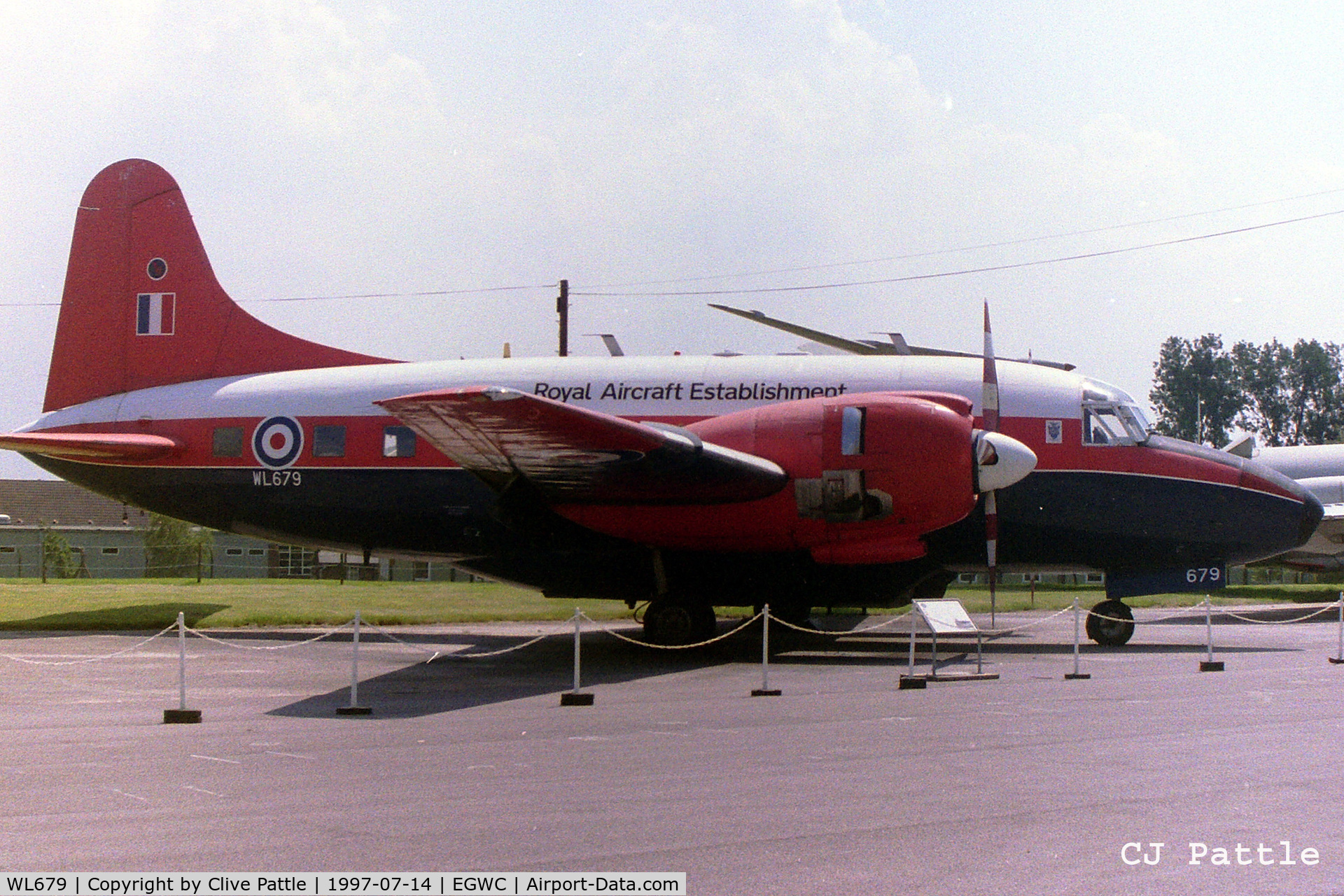 WL679, 1953 Vickers Varsity T.1 C/N Not found WL679, On external display at the aerospace museum RAF Cosford EGWC