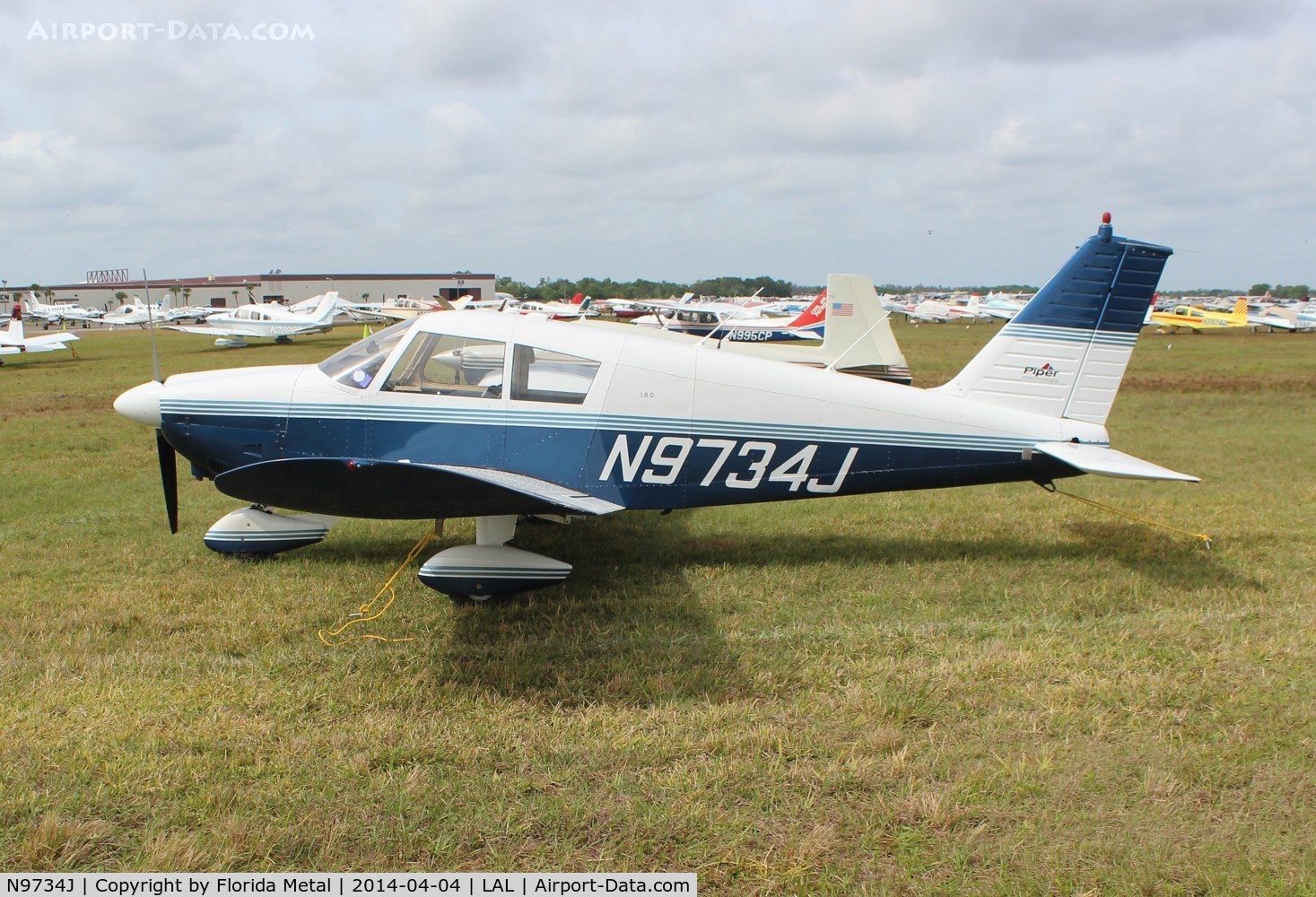 N9734J, 1967 Piper PA-28-180 C/N 28-3927, PA-28-180