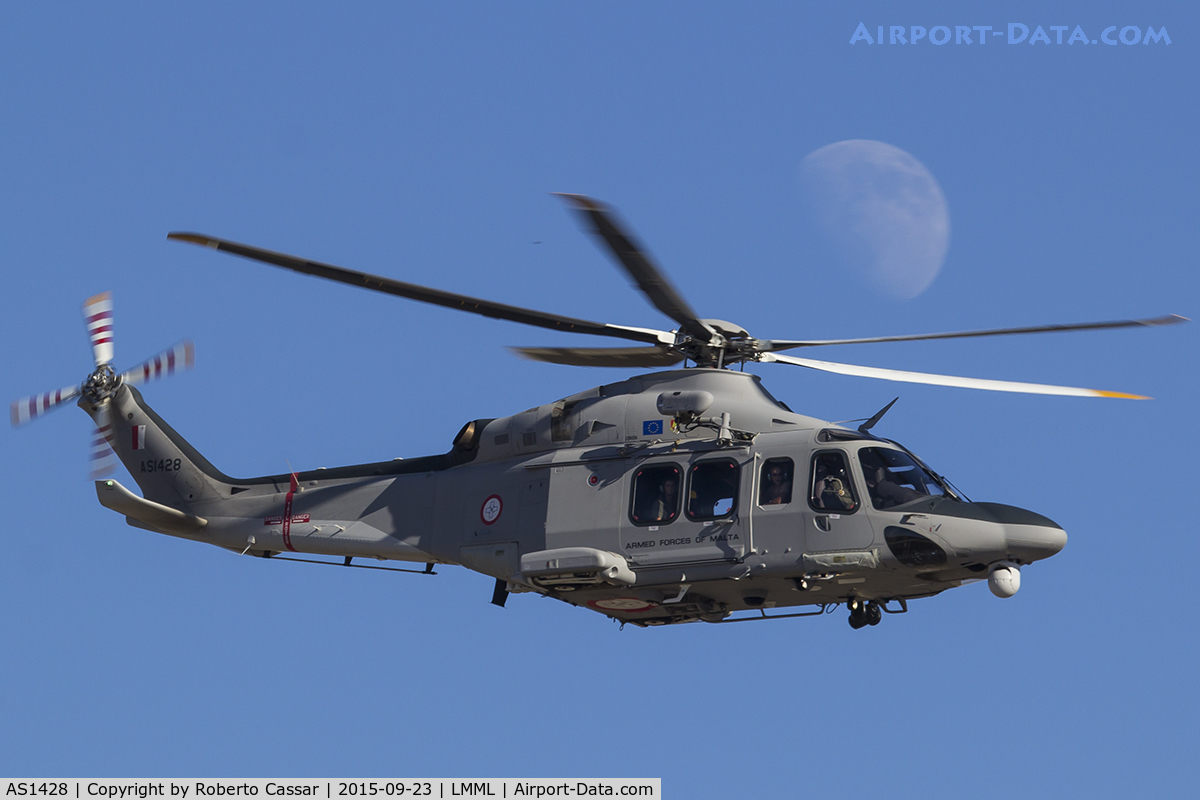 AS1428, 2014 AgustaWestland AW-139 C/N 31560, Malta International Airshow 2015