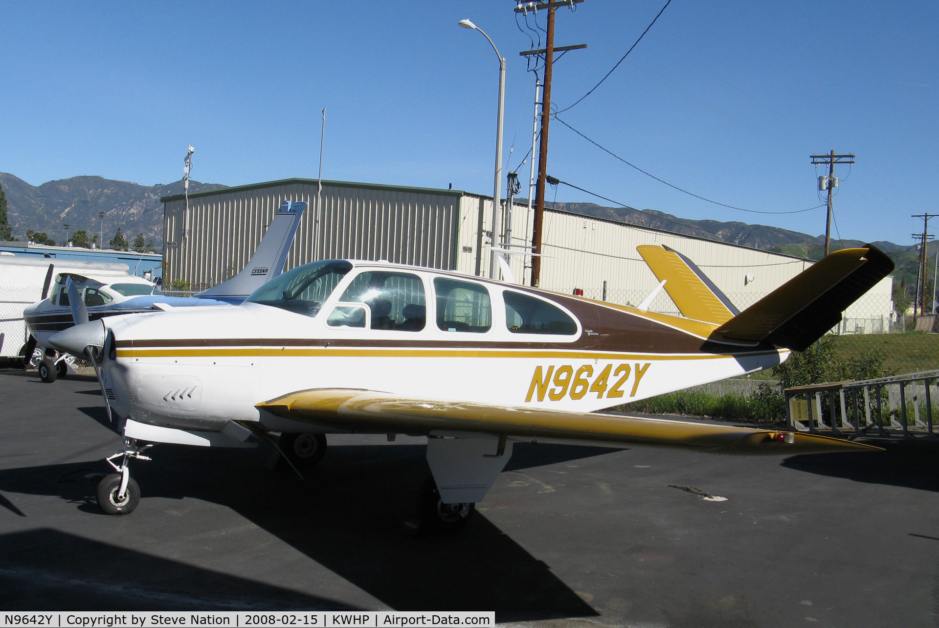 N9642Y, 1962 Beech P35 Bonanza C/N D-7062, 1962 Beech P35 Bonanza @ Whiteman Airport, Pacoima, CA