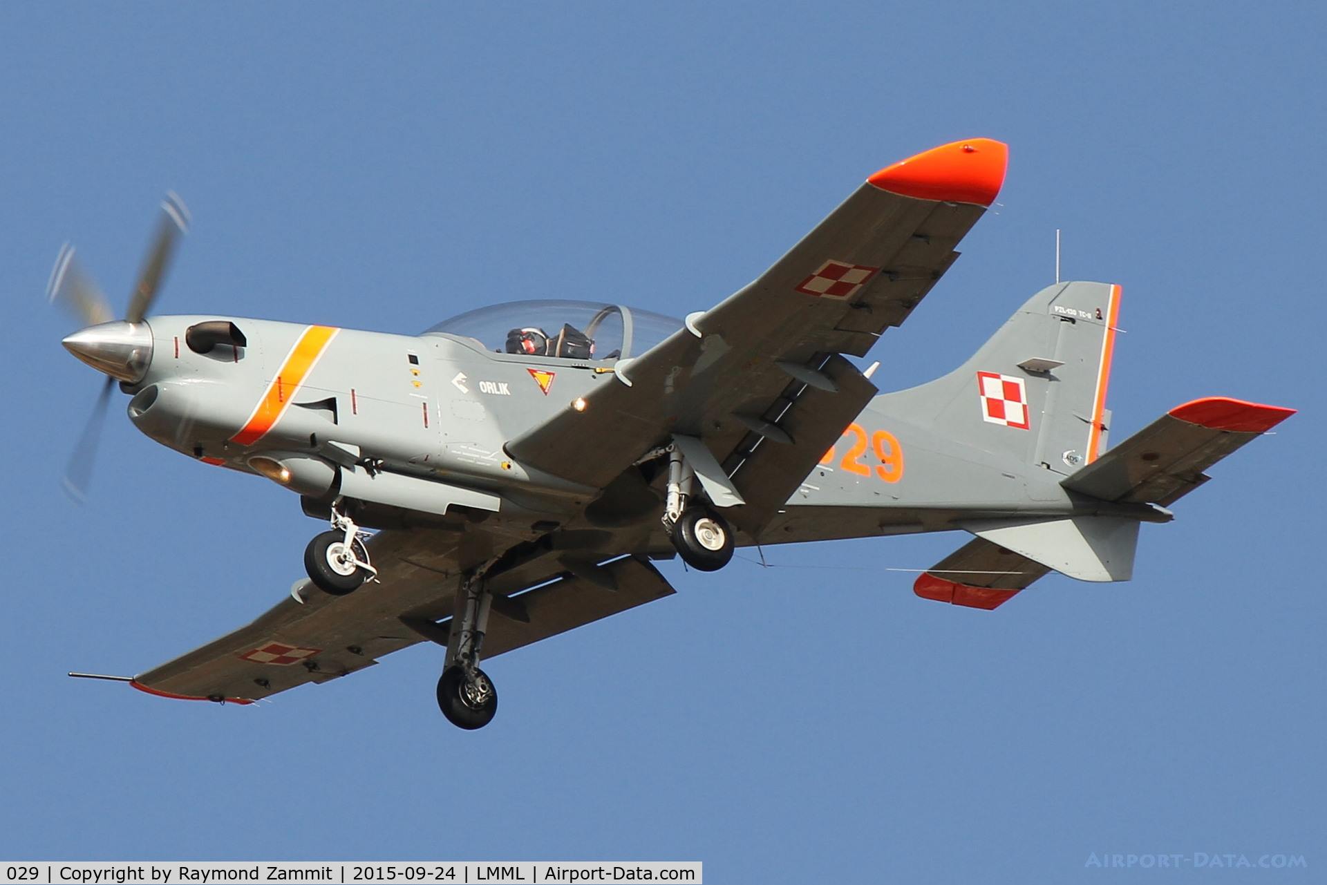 029, PZL-Okecie PZL-130TC-II Turbo Orlik C/N 03940029, PZL-130 Orlik 029 Polish Air Force