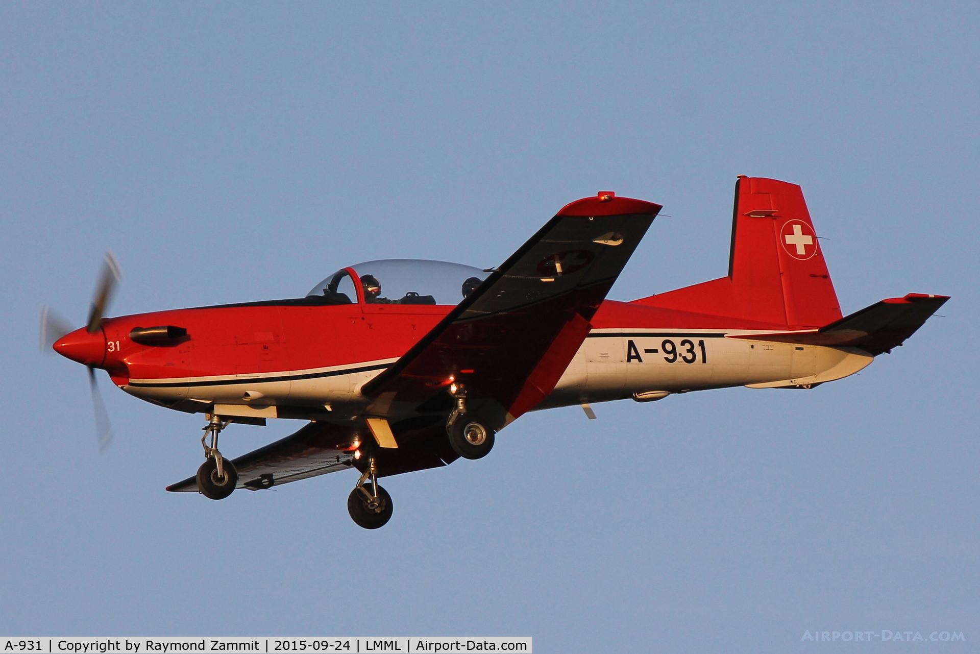 A-931, 1983 Pilatus PC-7 Turbo Trainer C/N 339, Pilatus PC-7 A-931 Swiss Air Force