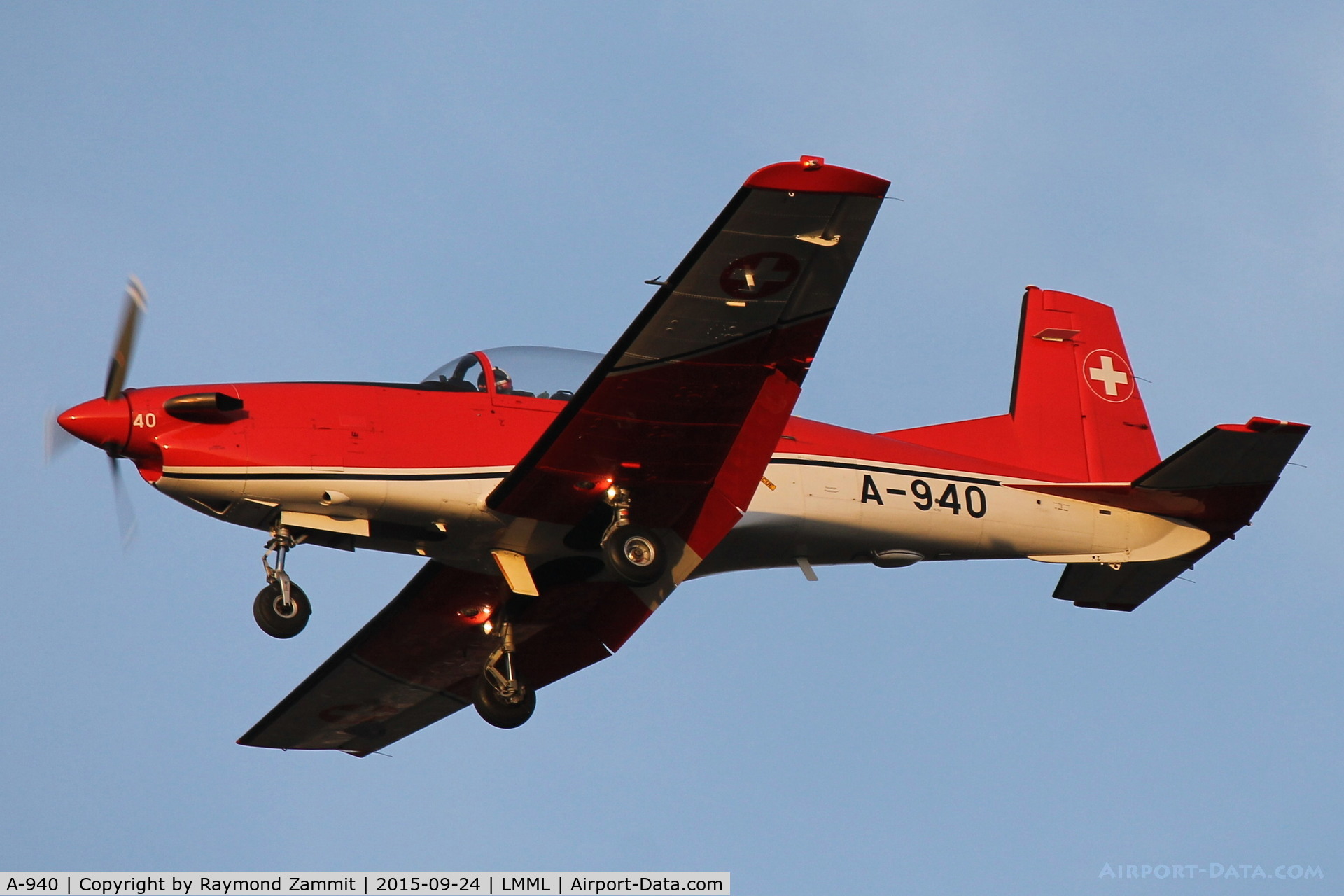 A-940, Pilatus PC-7 Turbo Trainer C/N 348, Pilatus PC-7 A-940 Swiss Air Force
