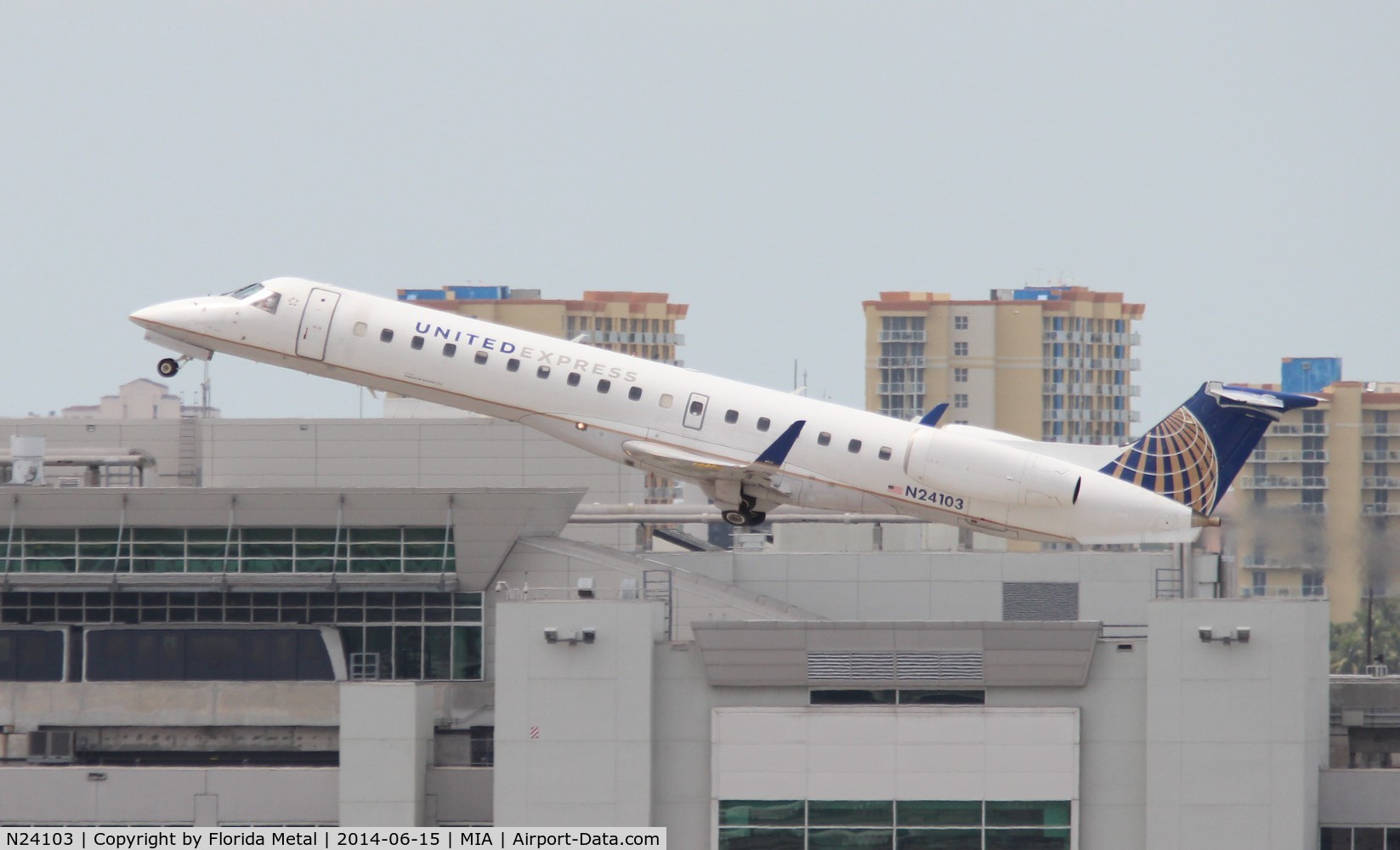 N24103, 2002 Embraer ERJ-145XR (EMB-145XR) C/N 145645, United Express E145XR