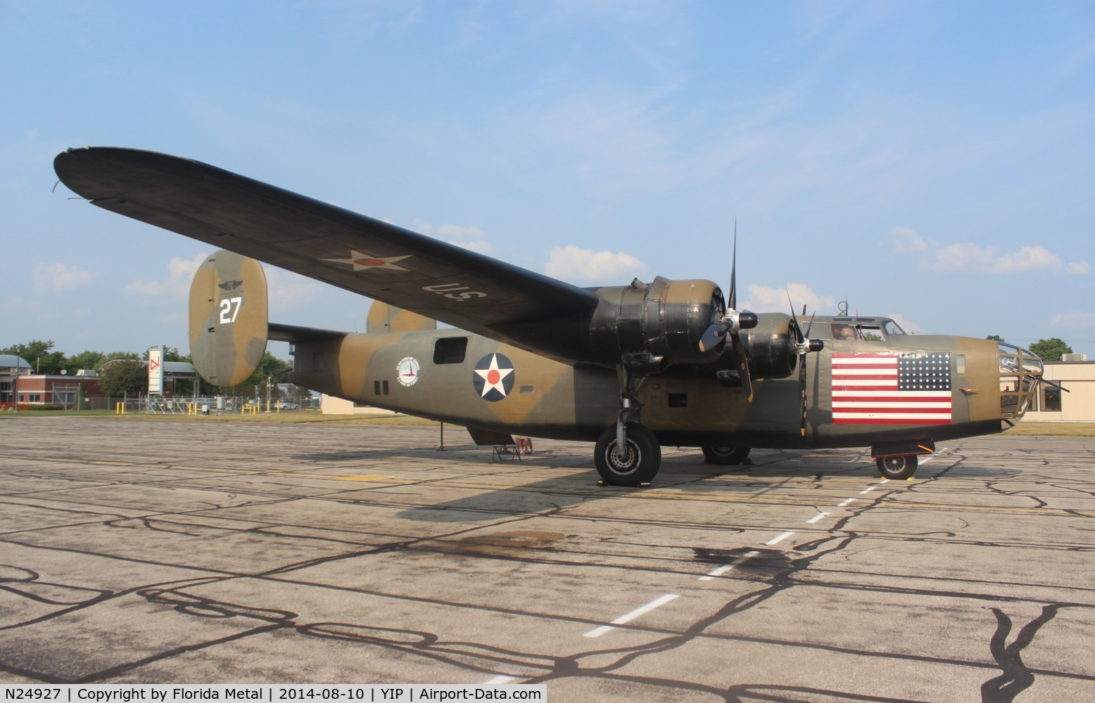 N24927, 1940 Consolidated Vultee RLB30 (B-24) C/N 18, Diamond Lil