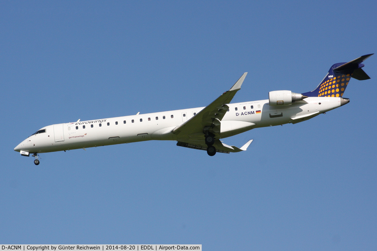 D-ACNM, 2010 Bombardier CRJ-900LR (CL-600-2D24) C/N 15253, Arriving