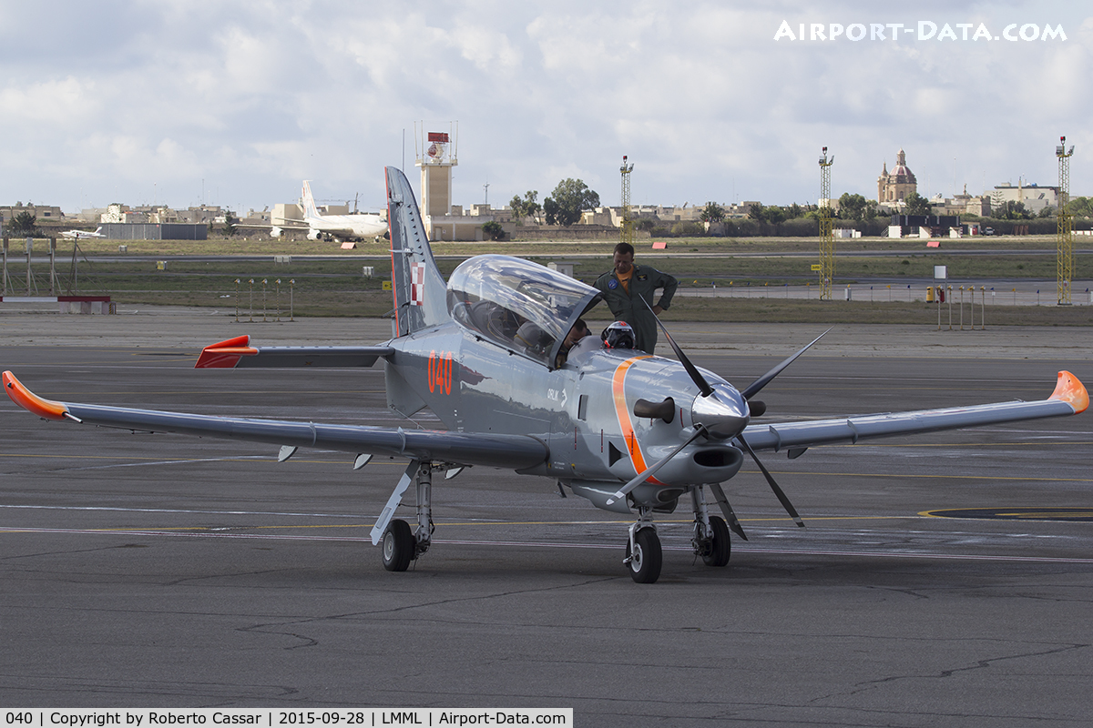 040, PZL-Okecie PZL-130TC-1 Turbo Orlik C/N 04960040, Malta International Airshow 2015