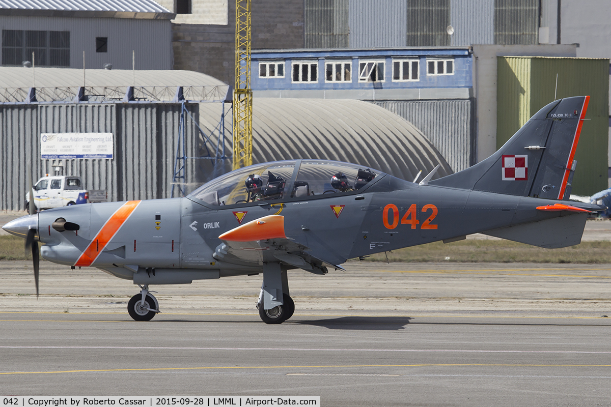 042, PZL-Okecie PZL-130 TCII Orlik C/N 04960042, Malta International Airshow 2015