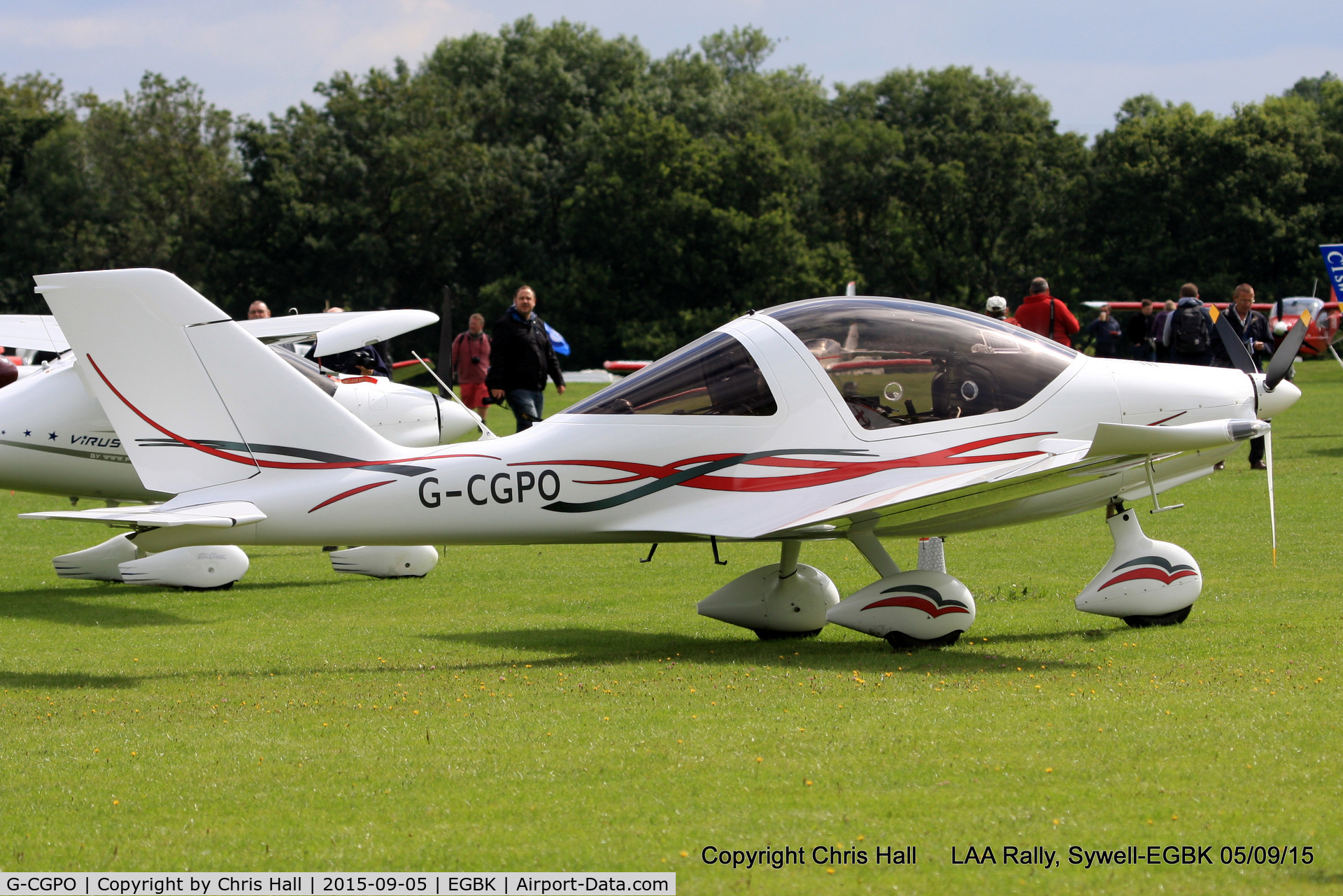 G-CGPO, 2011 TL Ultralight TL-2000UK Sting Carbon C/N LAA 347-14896, at the LAA Rally 2015, Sywell