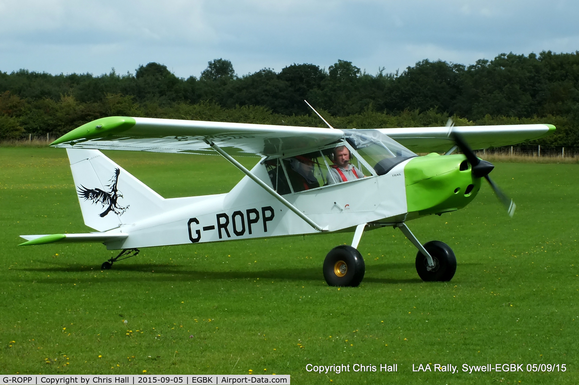 G-ROPP, 2012 Nando Groppo Trial C/N LAA 372-15178, at the LAA Rally 2015, Sywell