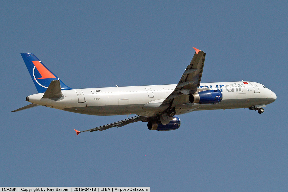 TC-OBK, 1998 Airbus A321-231 C/N 792, Airbus A321-231 [0792] (Onur Air) Istanbul-Ataturk~TC 18/04/2015
