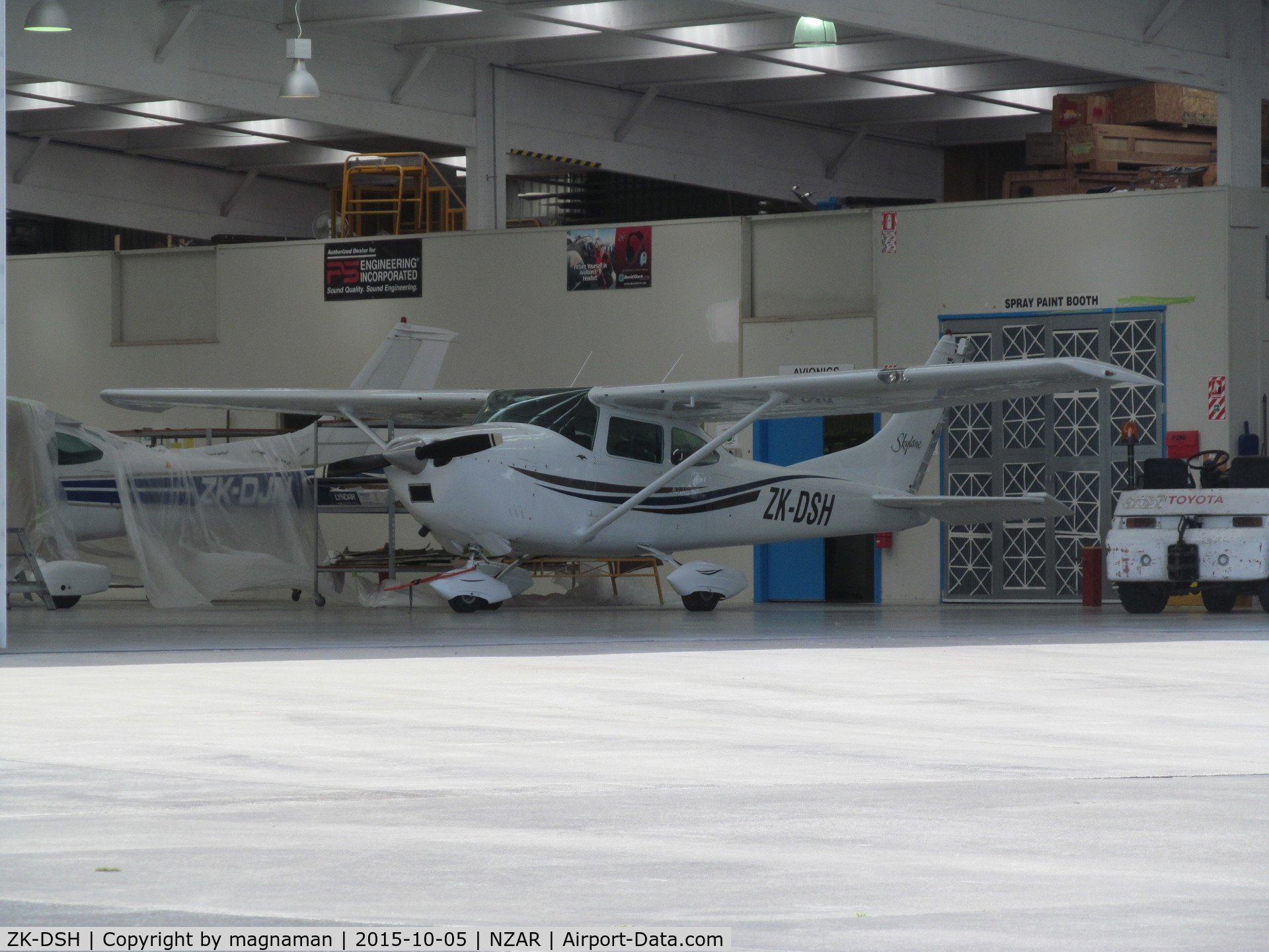 ZK-DSH, Cessna 182K Skylane C/N 18257907, 