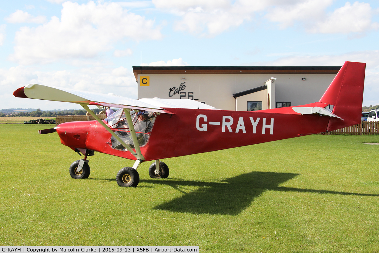 G-RAYH, 2005 Zenair STOL CH-701 UL C/N PFA 187-13583, Zenair STOL CH-701 at Fishburn Airfield, September 13th 2015.