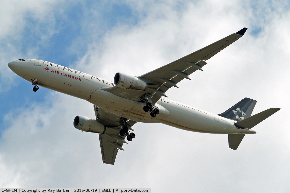 C-GHLM, 2001 Airbus A330-343 C/N 0419, Airbus A330-343X [419] (Air Canada) Home~G 19/06/2015. On approach 27R.