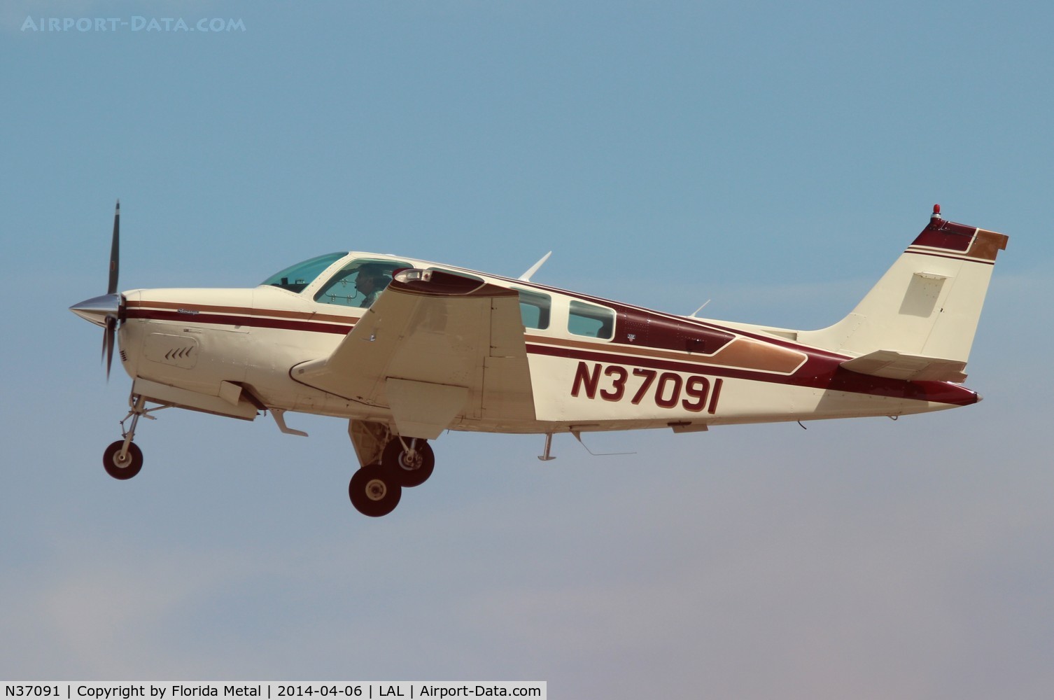 N37091, 1980 Beech A36 Bonanza 36 C/N E-1761, Beech A36