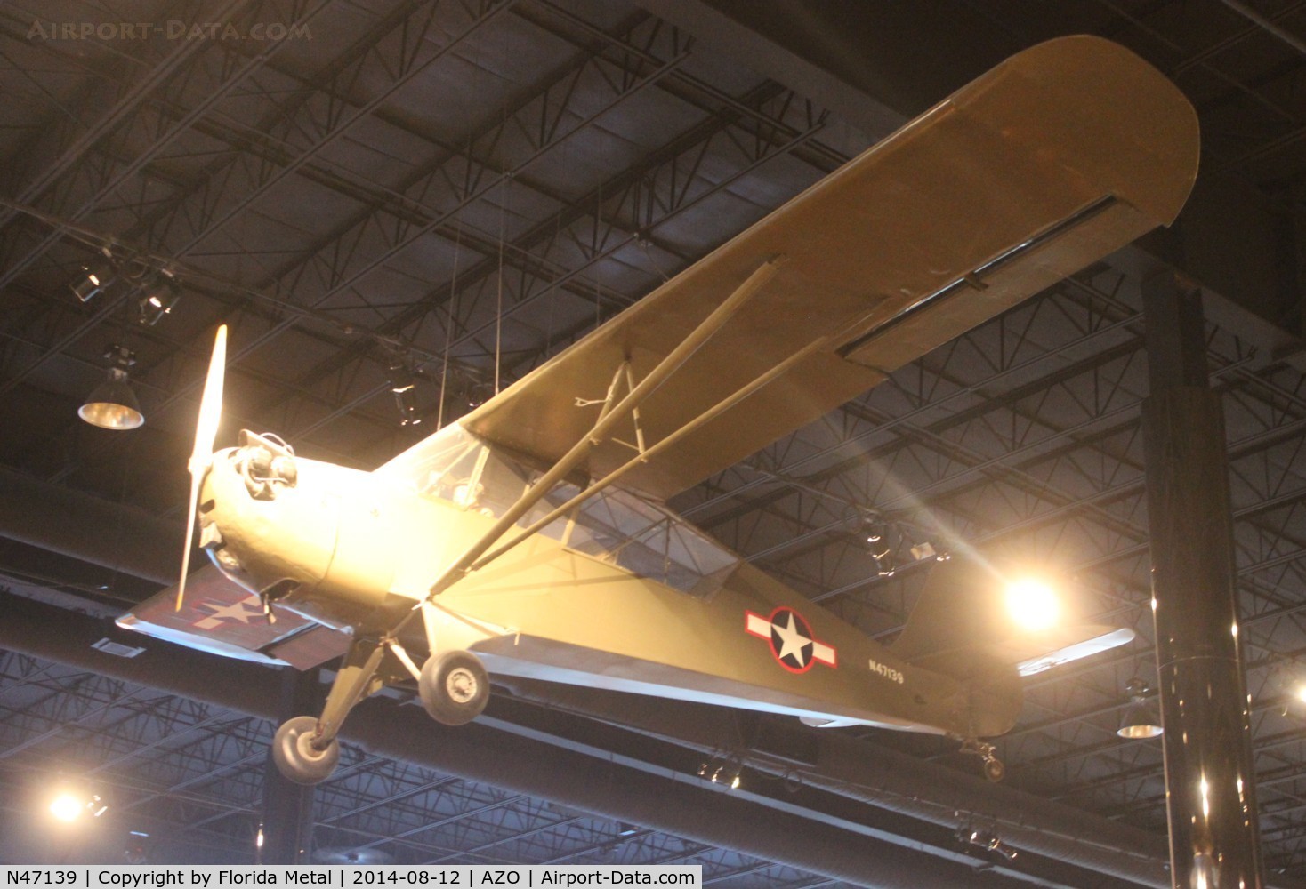N47139, 1943 Aeronca 0-58B Grasshopper C/N 058B9093, O-58B