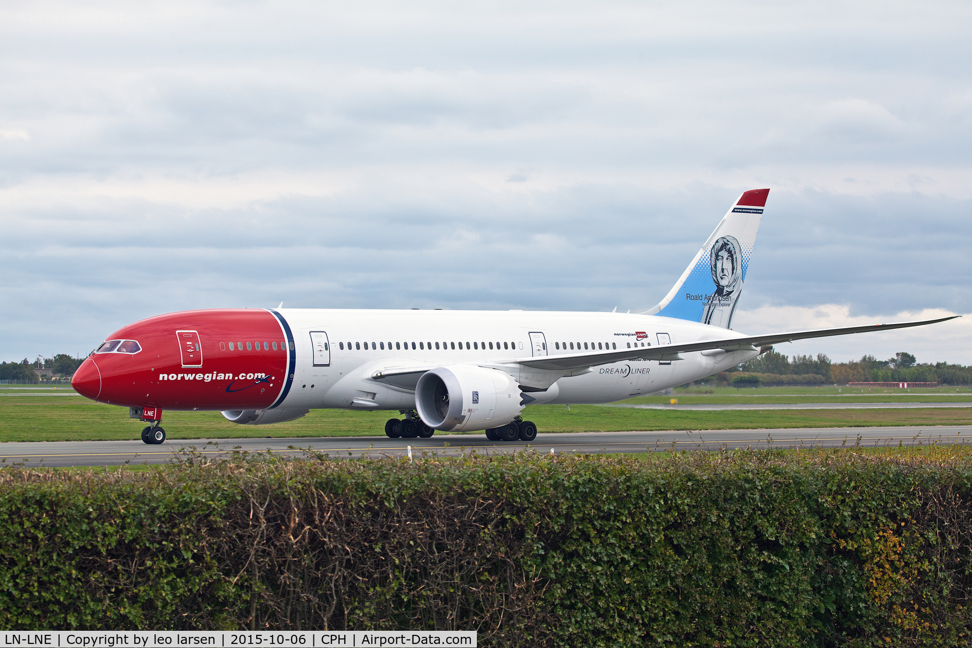 LN-LNE, 2014 Boeing 787-8 Dreamliner C/N 34796, Copenhagen 6.10.15