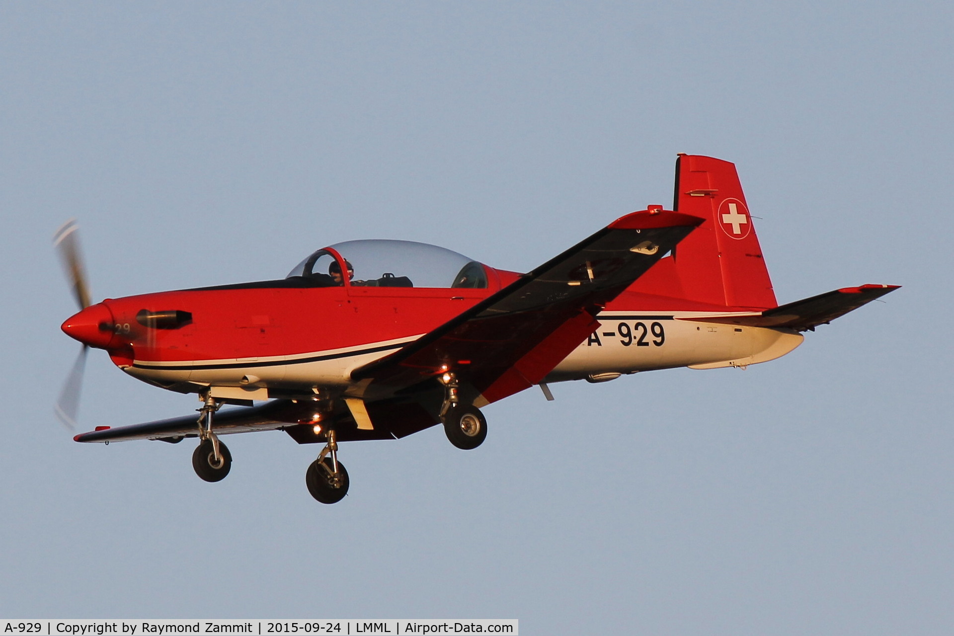 A-929, 1983 Pilatus PC-7 Turbo Trainer C/N 337, Pilatus PC-7 A-929 Swiss Air Force