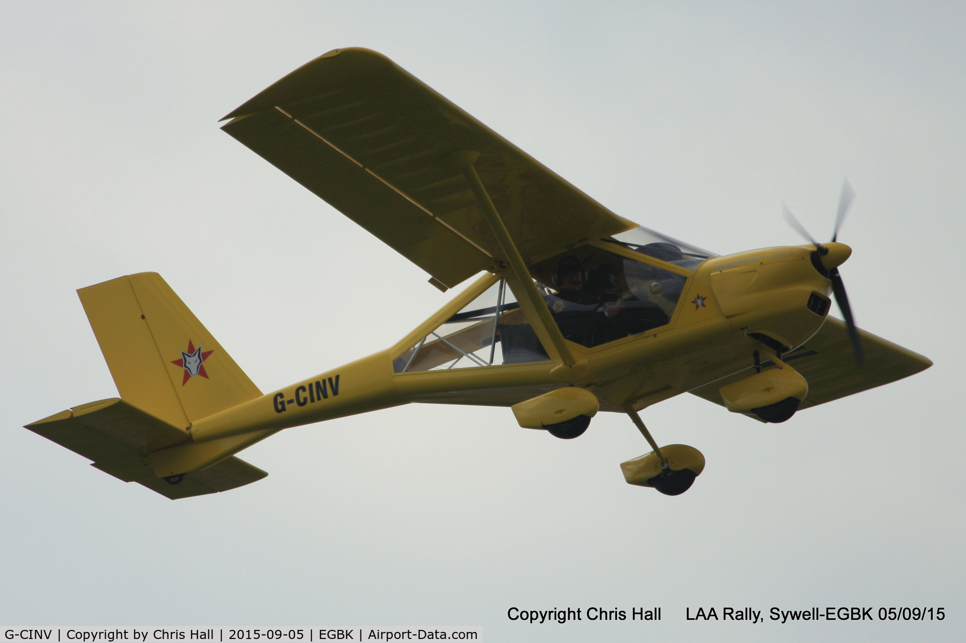 G-CINV, 2015 Aeroprakt A22-LS Foxbat C/N LAA 317B-15316, at the LAA Rally 2015, Sywell