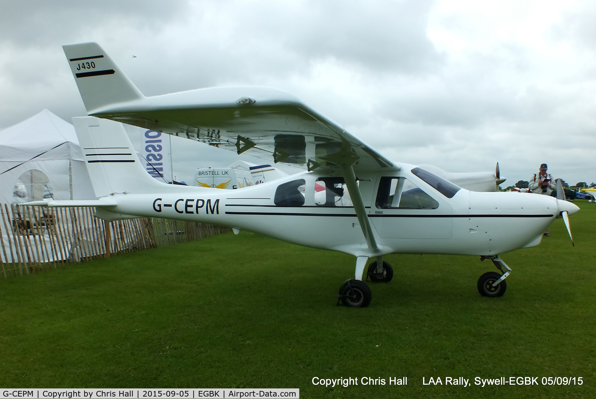 G-CEPM, 2007 Jabiru J430 C/N PFA 336-14517, at the LAA Rally 2015, Sywell