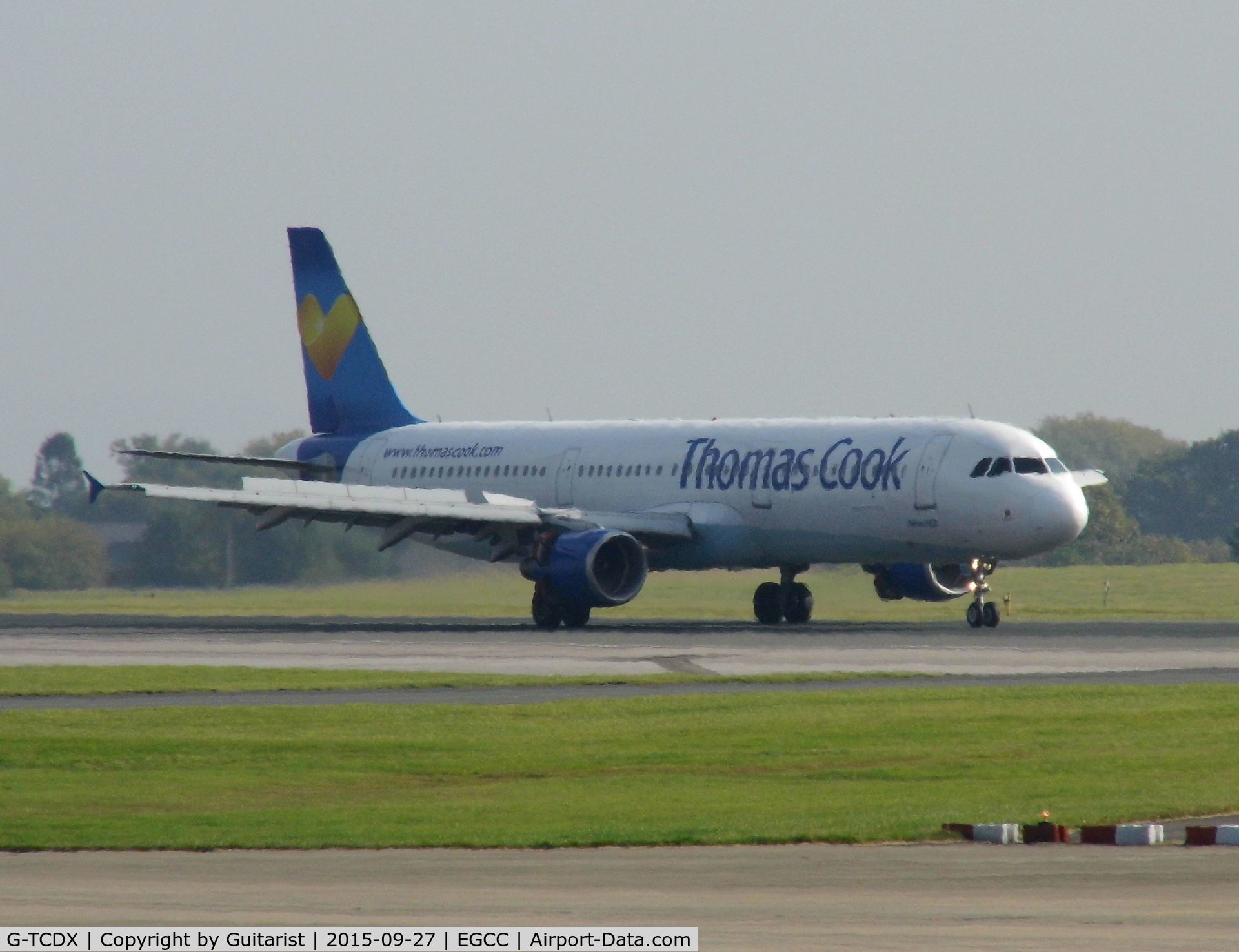 G-TCDX, 2002 Airbus A321-211 C/N 1887, At Manchester