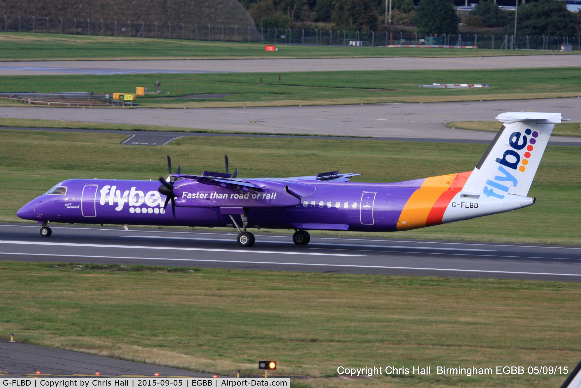 G-FLBD, 2009 De Havilland Canada DHC-8-402Q Dash 8 C/N 4259, flybe