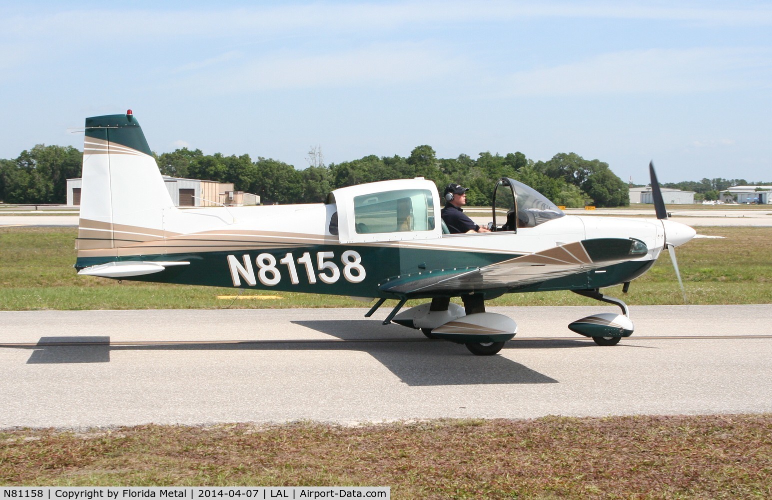 N81158, 1977 Grumman American AA-5B Tiger C/N AA5B0443, AA-5B