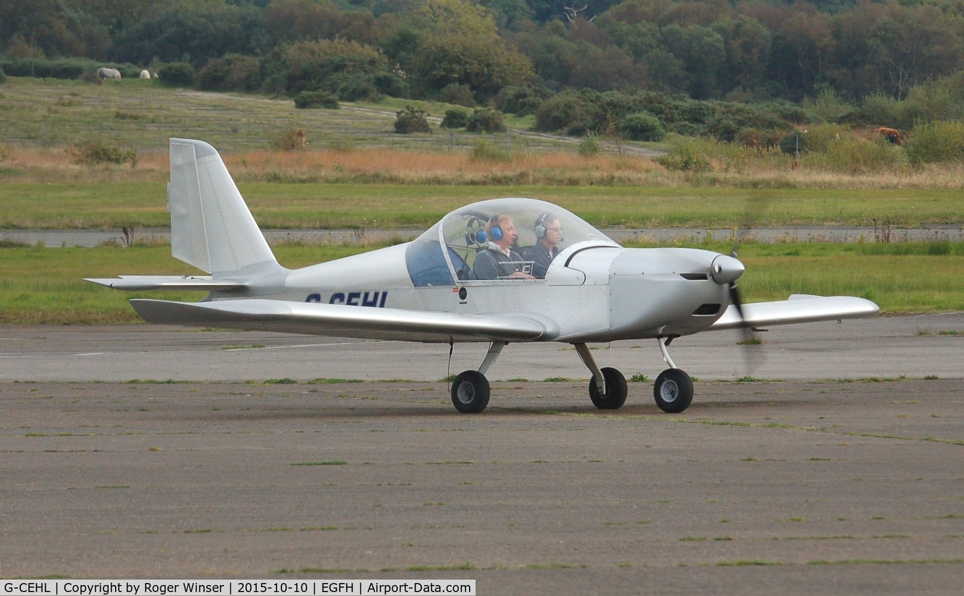 G-CEHL, 2006 Aerotechnik EV-97 TeamEurostar UK C/N 2928, Visiting EV-97.