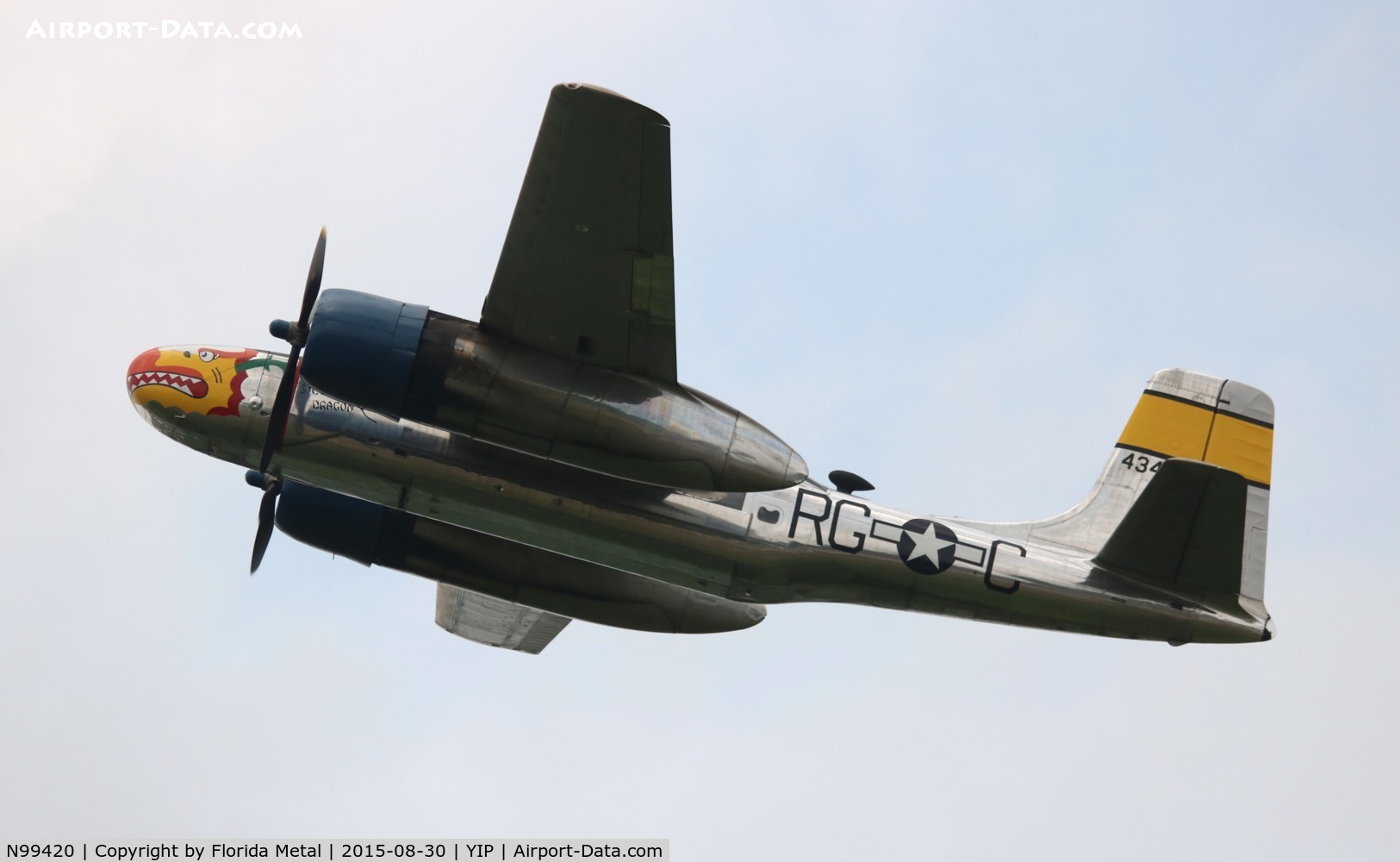 N99420, 1944 Douglas B-26B Invader C/N 27383, A-26 Invader