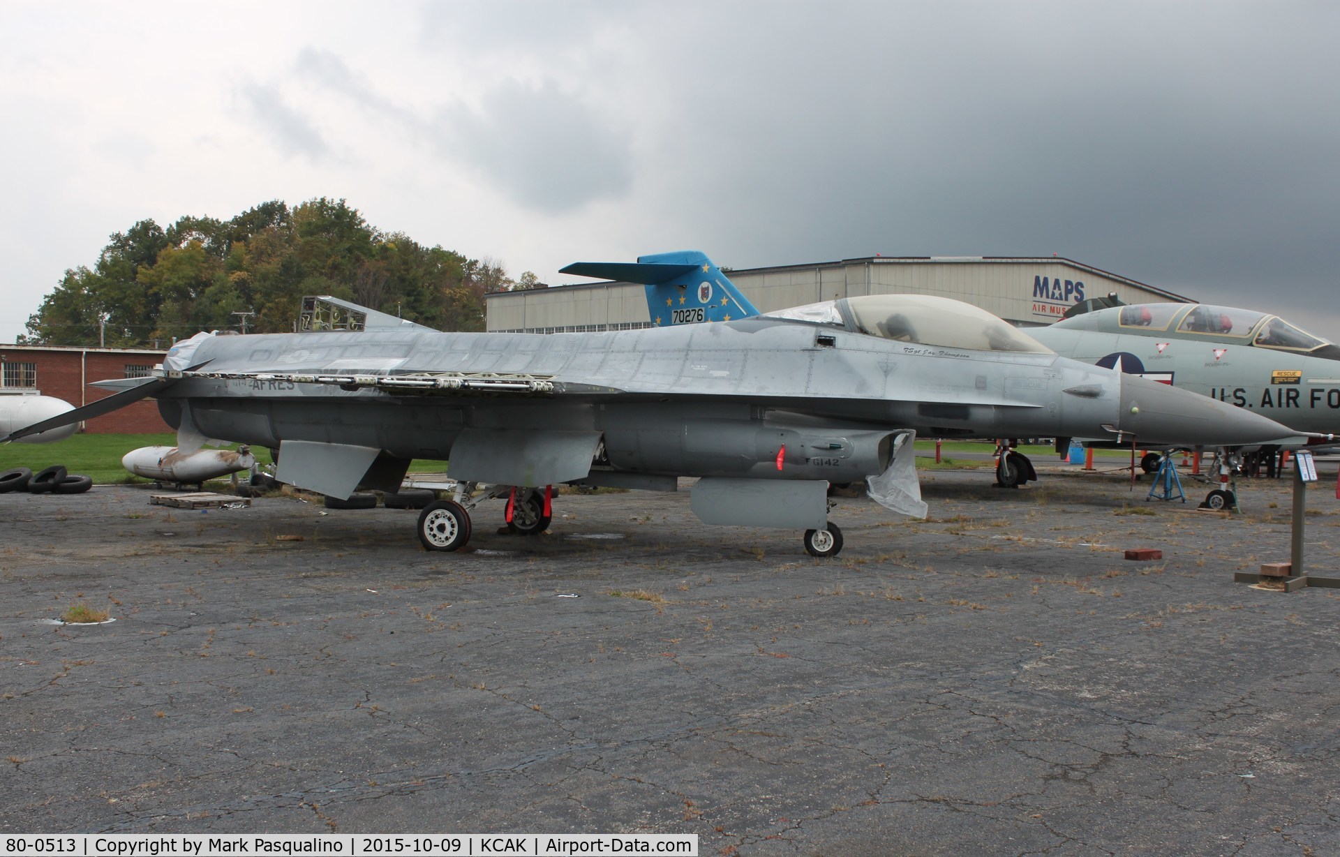 80-0513, General Dynamics F-16A Fighting Falcon C/N 61-234, General Dynamics F-16A