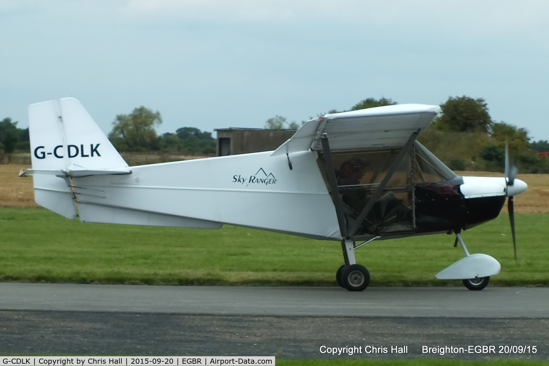 G-CDLK, 2005 Best Off Skyranger Swift 912S(1) C/N BMAA/HB/452, at Breighton's Heli Fly-in, 2015