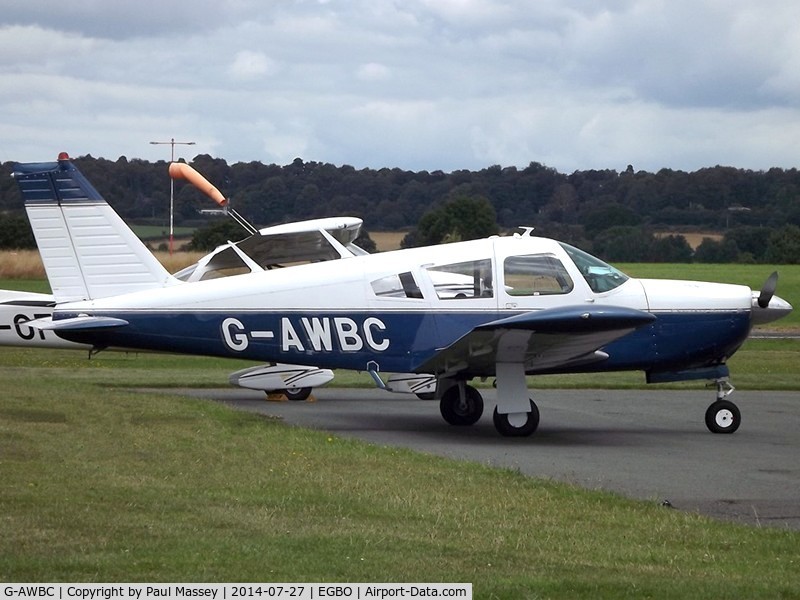 G-AWBC, 1968 Piper PA-28R-180 Cherokee Arrow C/N 28R-30572, PA-28R-180 Cherokee Arrow
