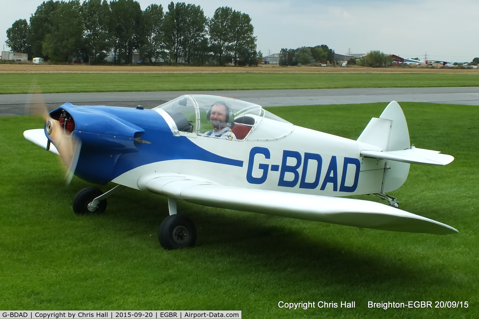 G-BDAD, 1976 Taylor JT-1 Monoplane C/N PFA 1453, at Breighton's Heli Fly-in, 2015