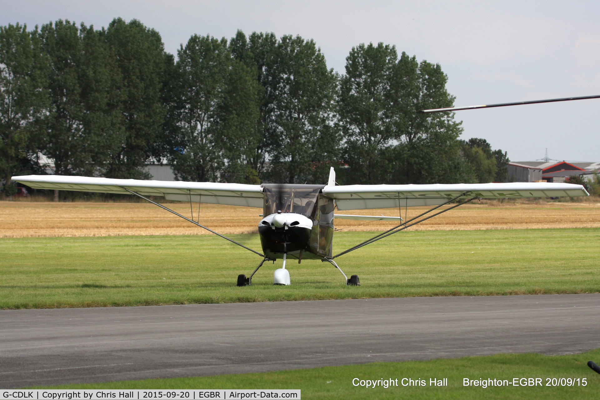 G-CDLK, 2005 Best Off Skyranger Swift 912S(1) C/N BMAA/HB/452, at Breighton's Heli Fly-in, 2015