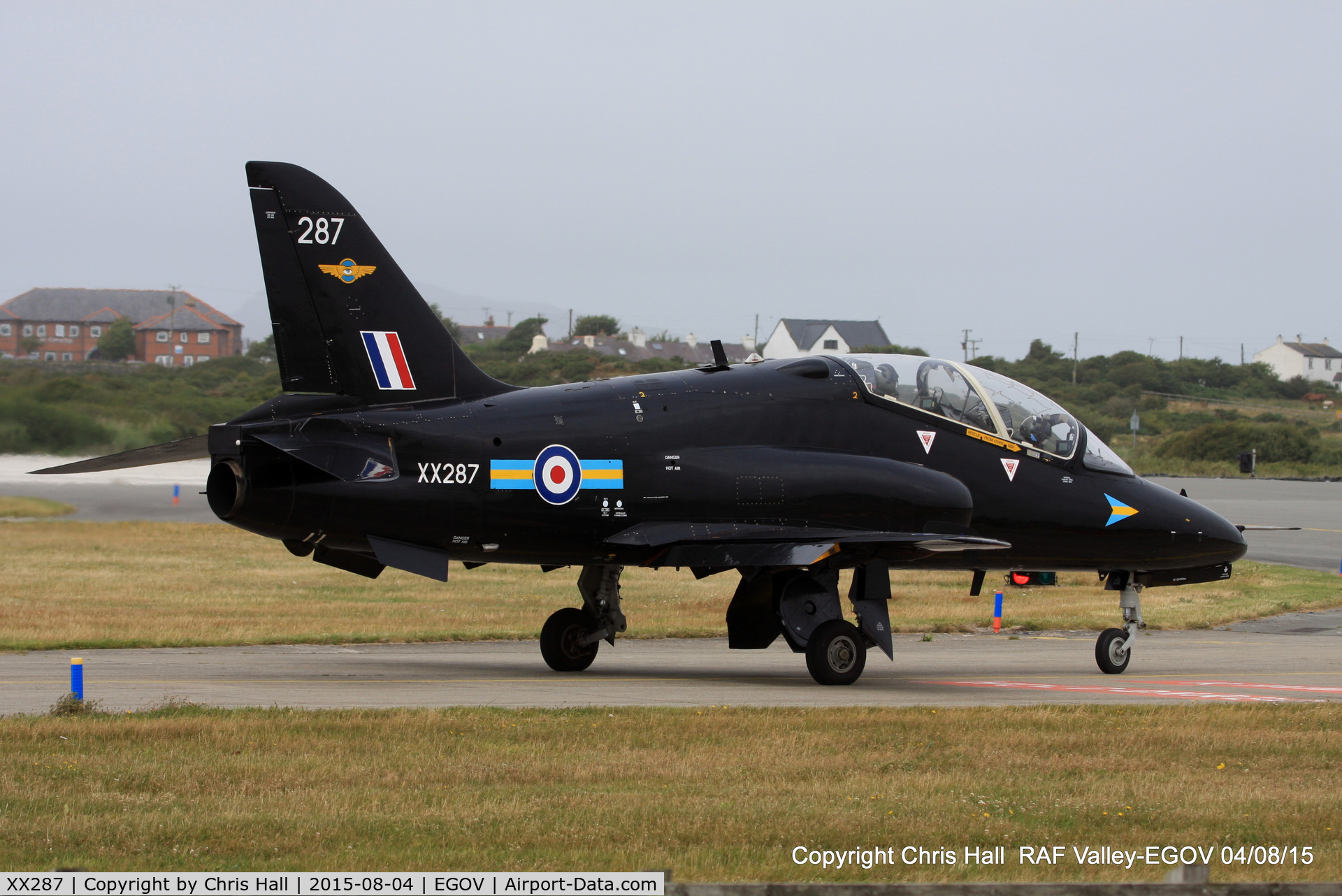 XX287, 1979 Hawker Siddeley Hawk T.1A C/N 113/312112, RAF 208(R) Sqn