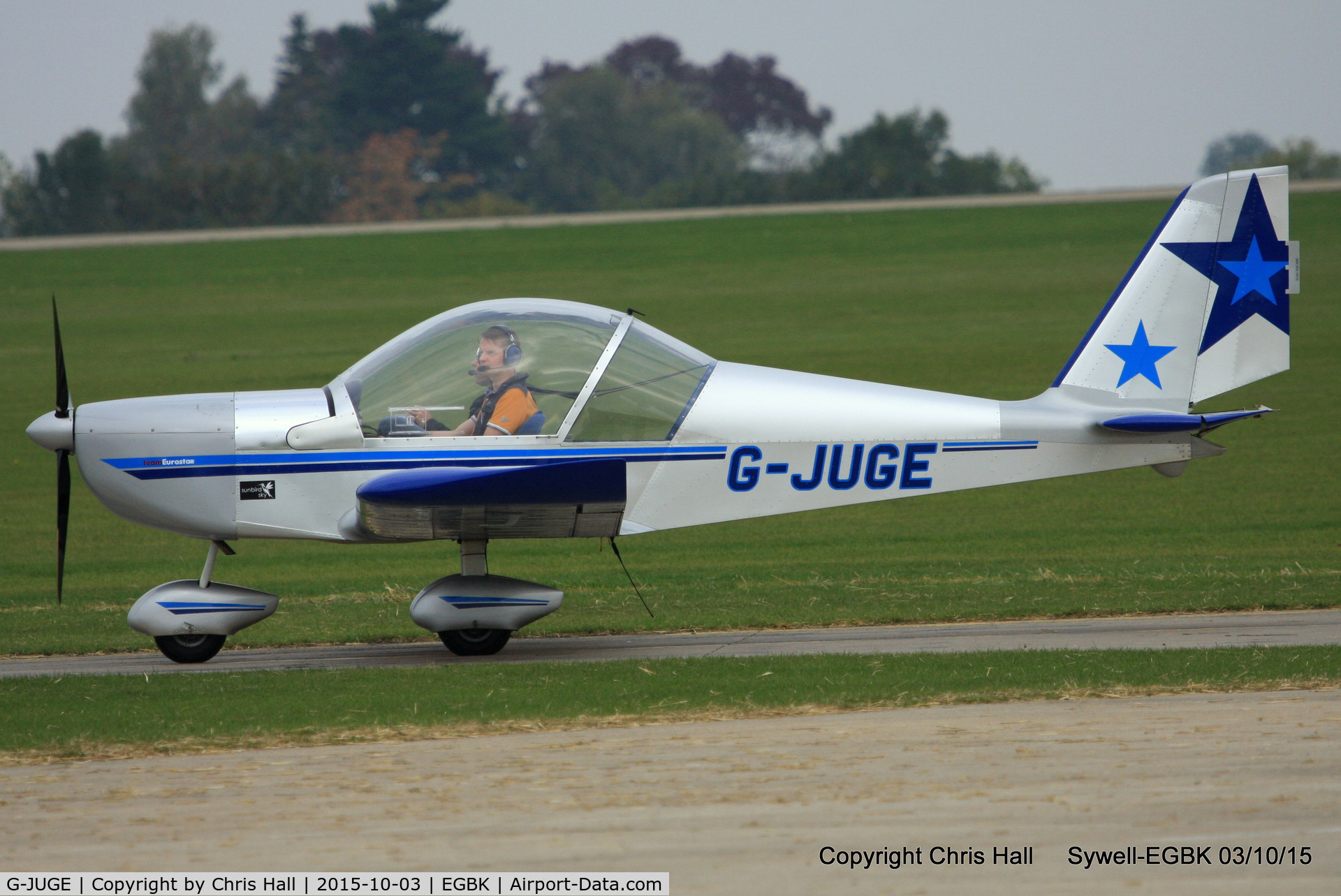 G-JUGE, 2003 Cosmik EV-97 TeamEurostar UK C/N 1709, at The Radial And Training Aircraft Fly-in