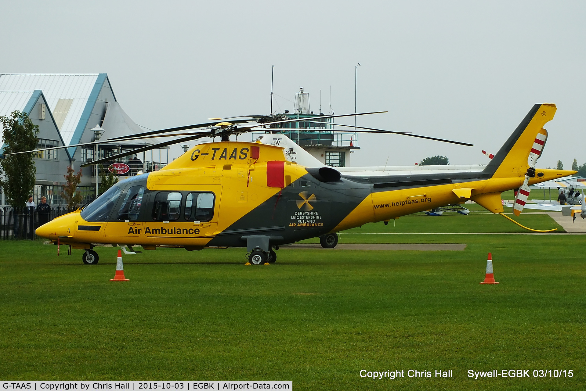 G-TAAS, 2013 AgustaWestland AW-109SP GrandNew C/N 22305, at The Radial And Training Aircraft Fly-in