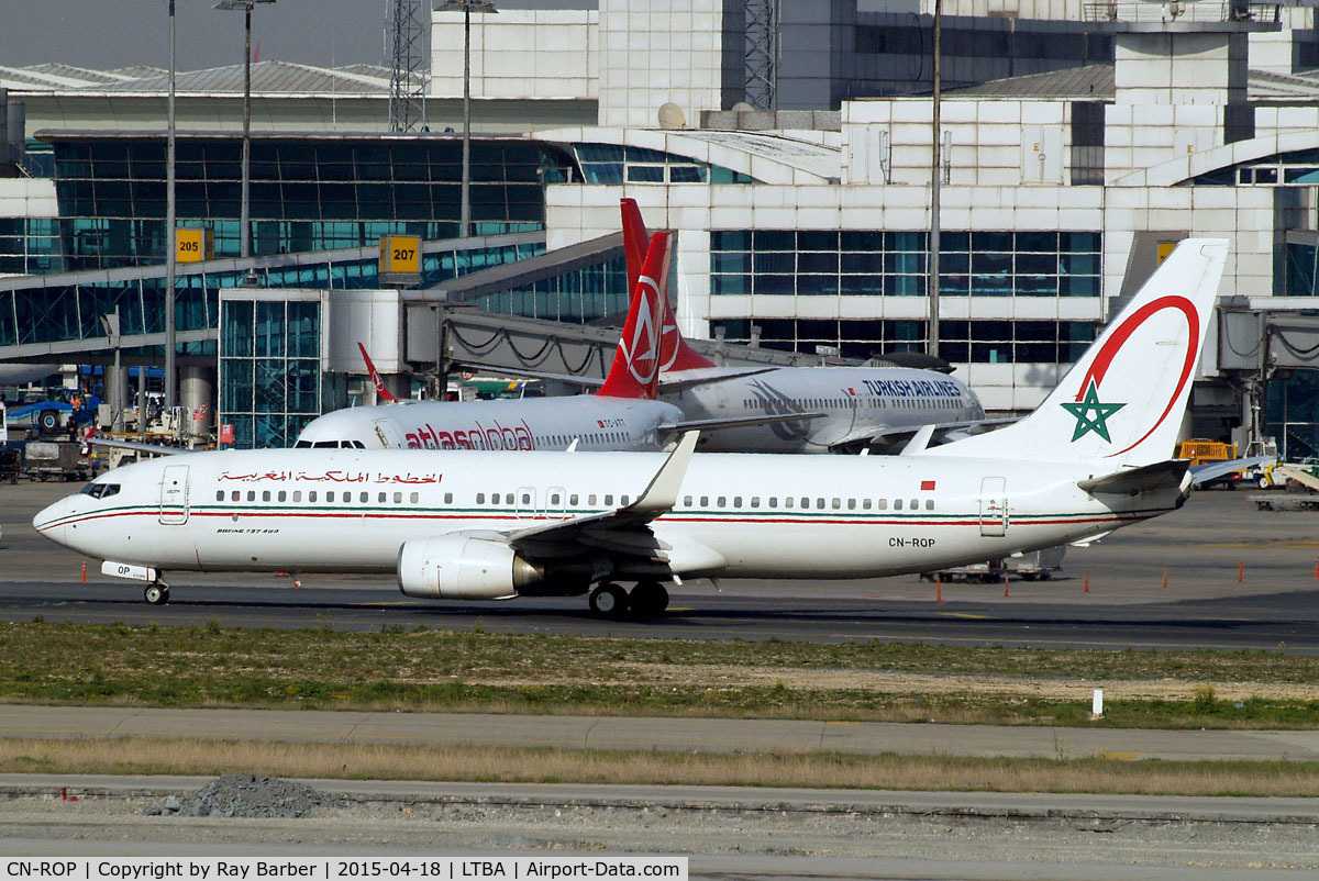 CN-ROP, 2008 Boeing 737-8B6 C/N 33066, Boeing 737-8B6 [33066] (Royal Air Maroc) Istanbul-Ataturk~TC 18/04/2015