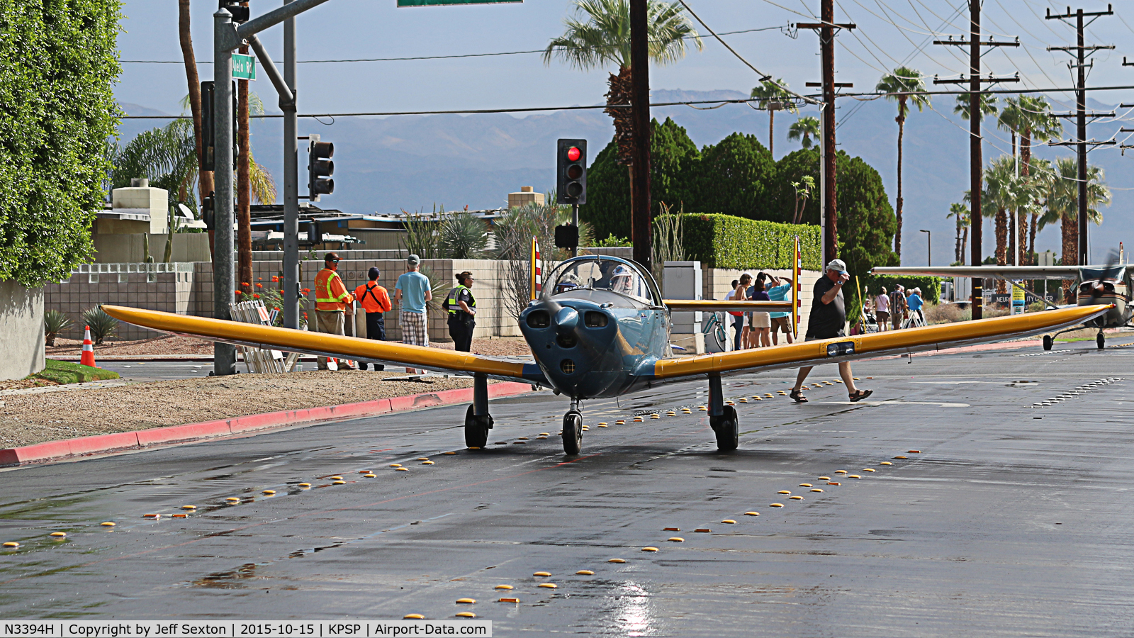N3394H, 1946 Erco 415C Ercoupe C/N 4019, Parade of Planes 2015 - Palm Springs