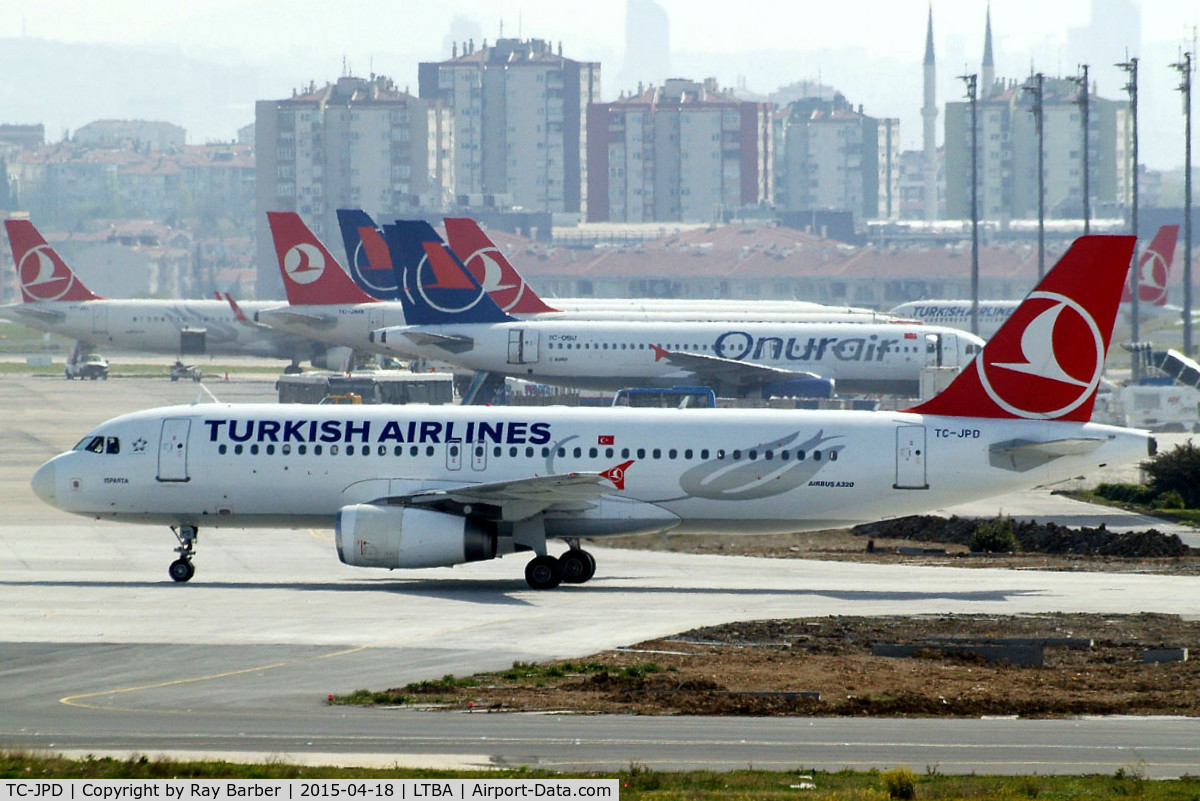 TC-JPD, 2006 Airbus A320-232 C/N 2934, Airbus A320-232 [2934] (THY Turkish Airlines) Istanbul-Ataturk~TC 18/04/2015
