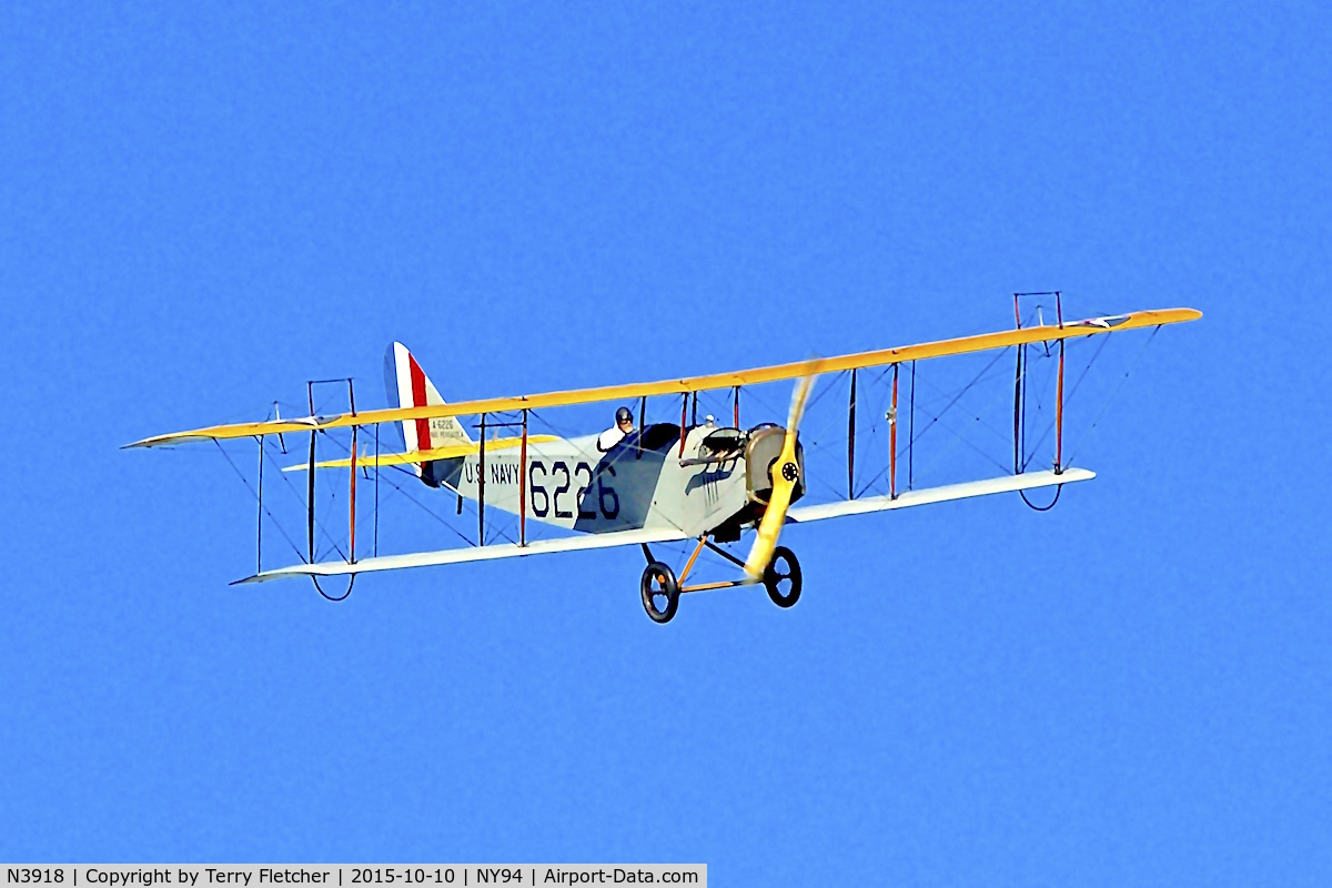 N3918, 1919 Curtiss JN-4H Jenny C/N 3919, Displayed at Old Rhinebeck Aerodrome in New York State