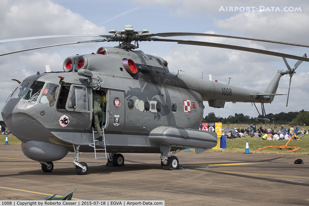 1008, PZL-Mielec Mi-14PL C/N A1008, RIAT15