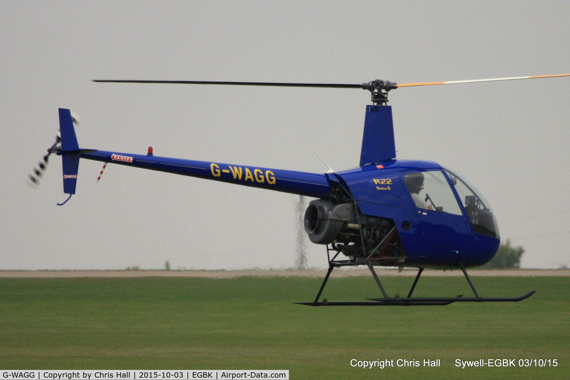 G-WAGG, 1999 Robinson R22 Beta C/N 2960, at The Radial And Training Aircraft Fly-in