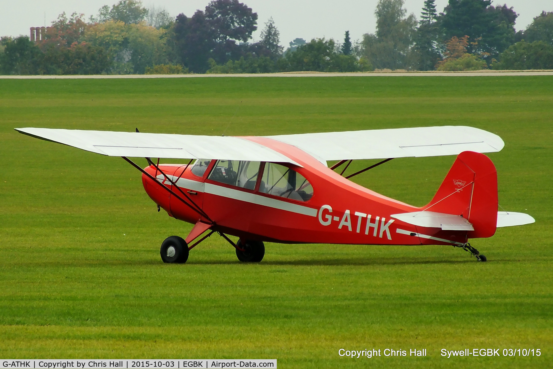 G-ATHK, 1946 Aeronca 7AC Champion C/N 7AC-971, at The Radial And Training Aircraft Fly-in