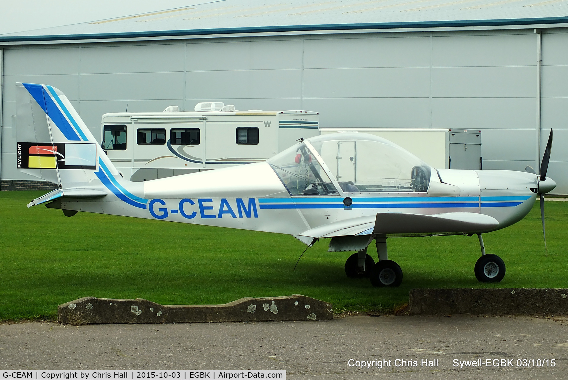 G-CEAM, 2006 Cosmik EV-97 TeamEurostar UK C/N 2729, at The Radial And Training Aircraft Fly-in