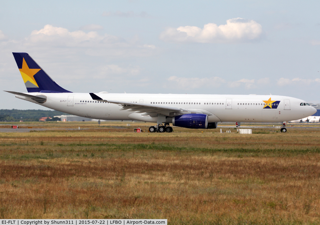 EI-FLT, 2015 Airbus A330-343 C/N 1592, Delivery day... leased to Air Europa in basic Skymark c/s with also Air Europa titles after this picture